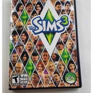 The Sims 3 PC Computer Game 2009 DVD-ROM - Case Only No Disc!